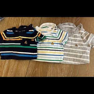 3 pack GAP Baby Striped play suits